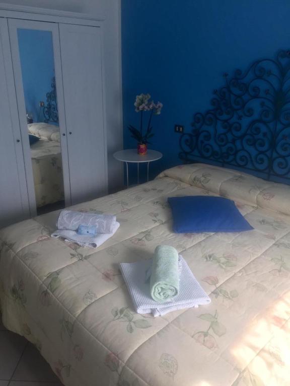 Postel nebo postele na pokoji v ubytování B&B Anny