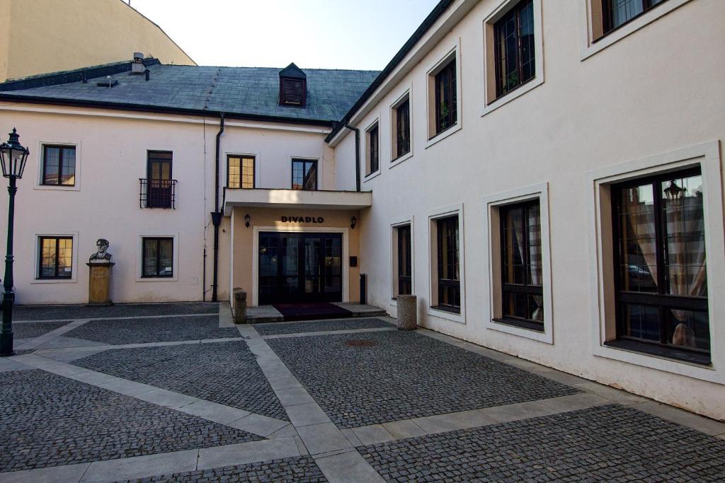 Budova, kde se apartmán nachází