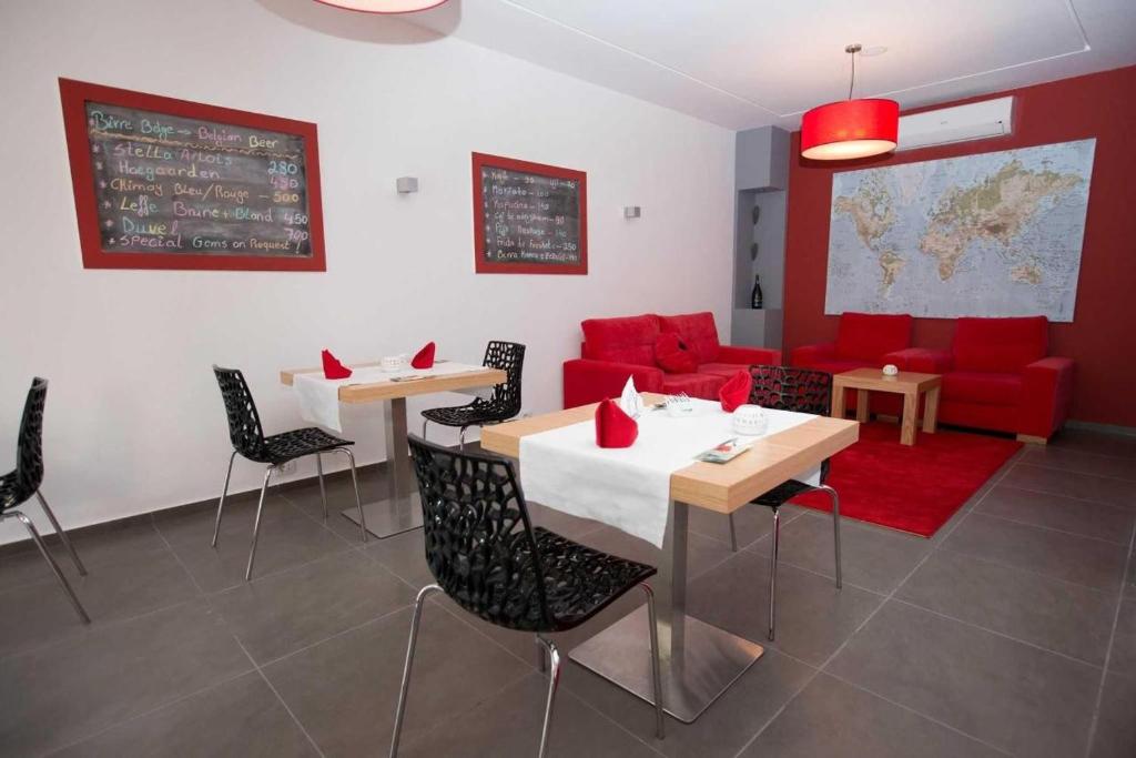 Posezení v ubytování Hotel Rimini Tirana