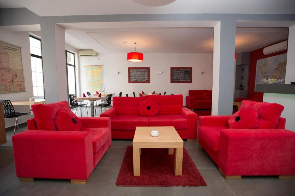 Posezení v ubytování Hotel Rimini Tirana