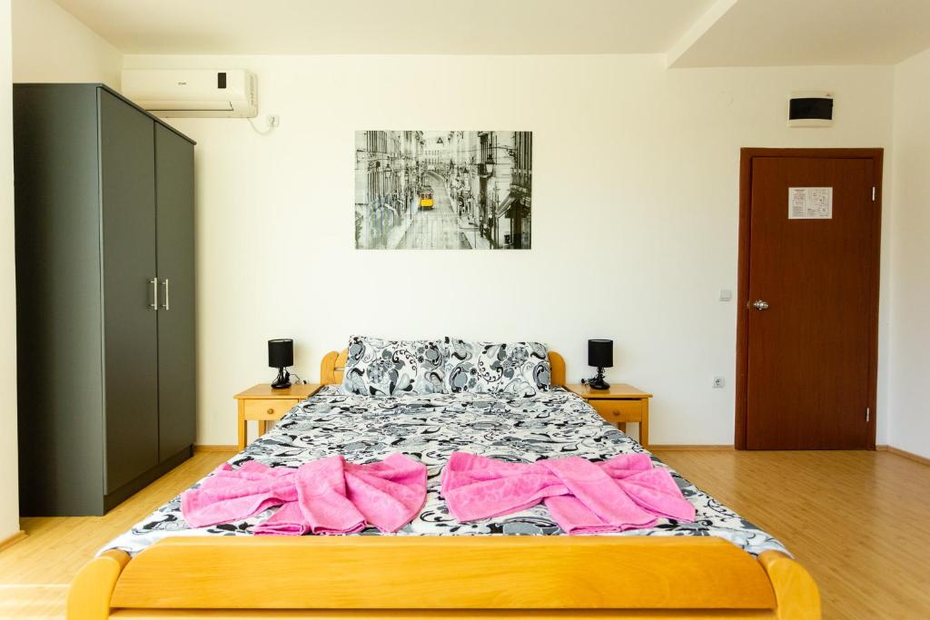 Letto o letti in una camera di Guesthouse Sunny