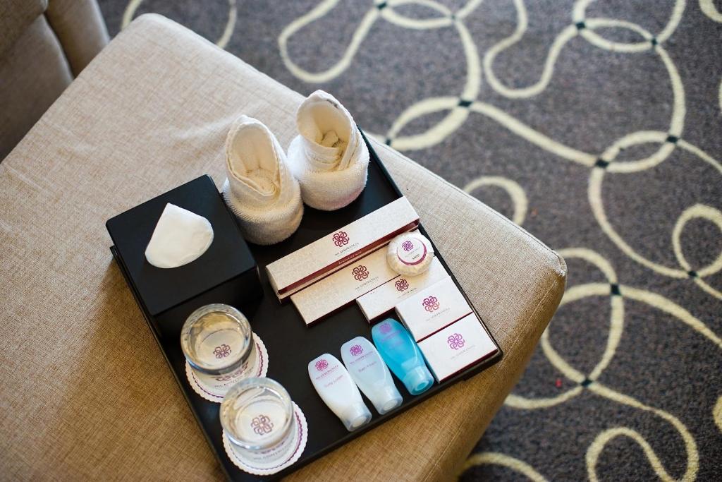 Posezení v ubytování Adhiwangsa Hotel