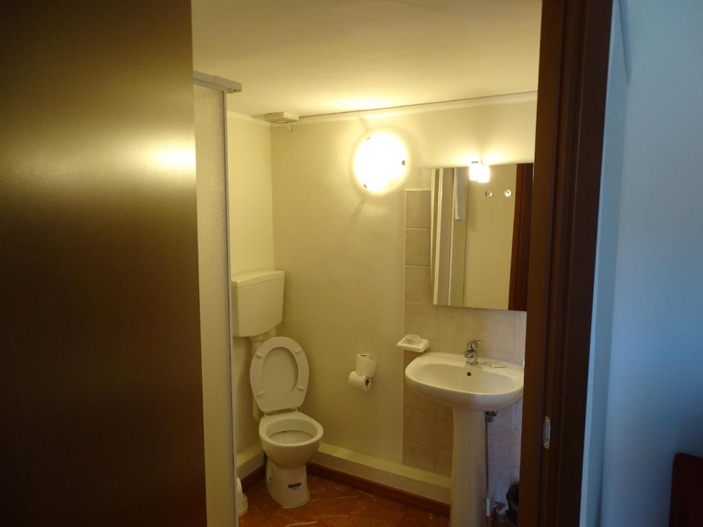 Koupelna v ubytování b&b new antico palazzo