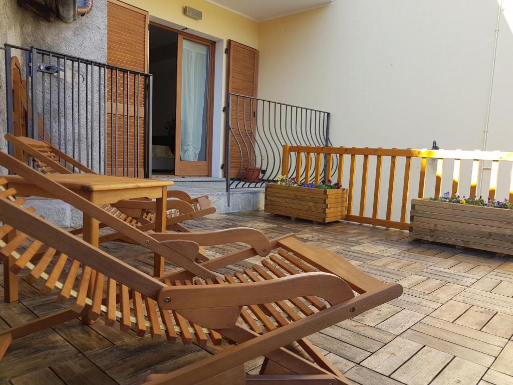 Balkon lub taras w obiekcie Il Torchio