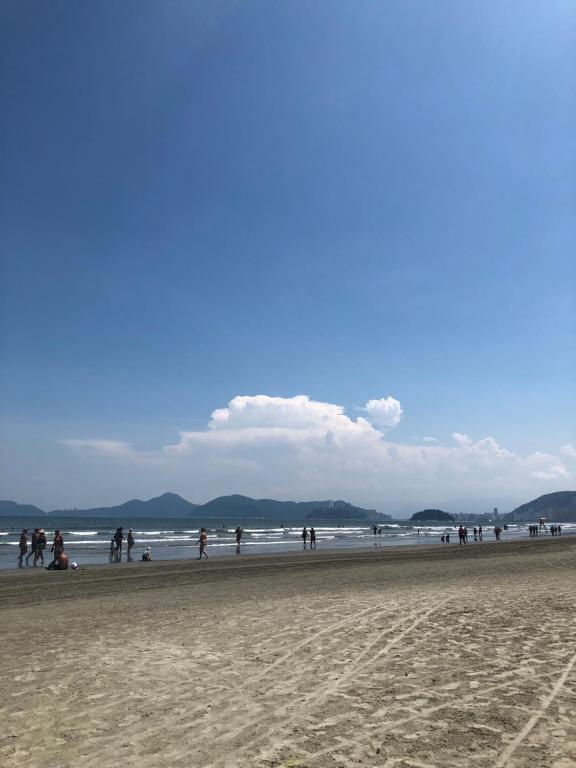  Apartamento Pé na Areia - Santos