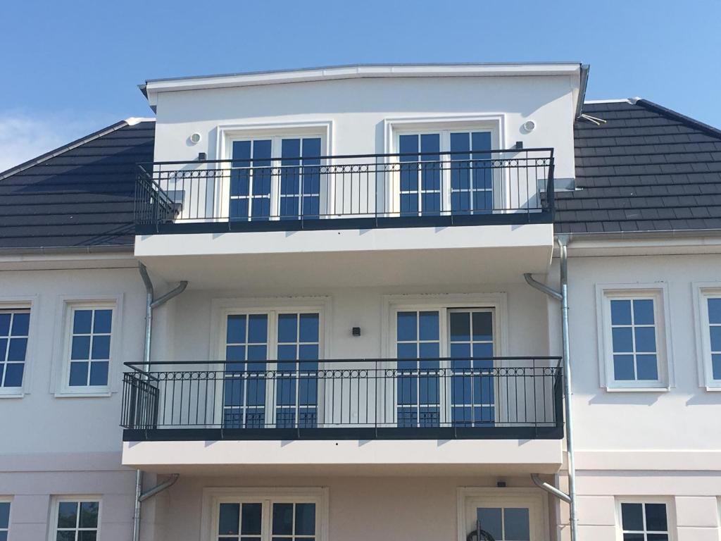 Balkón nebo terasa v ubytování Dünenrose Apartment 7
