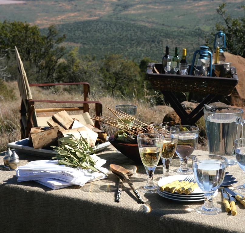Nápoje v ubytování Samara Karoo Reserve