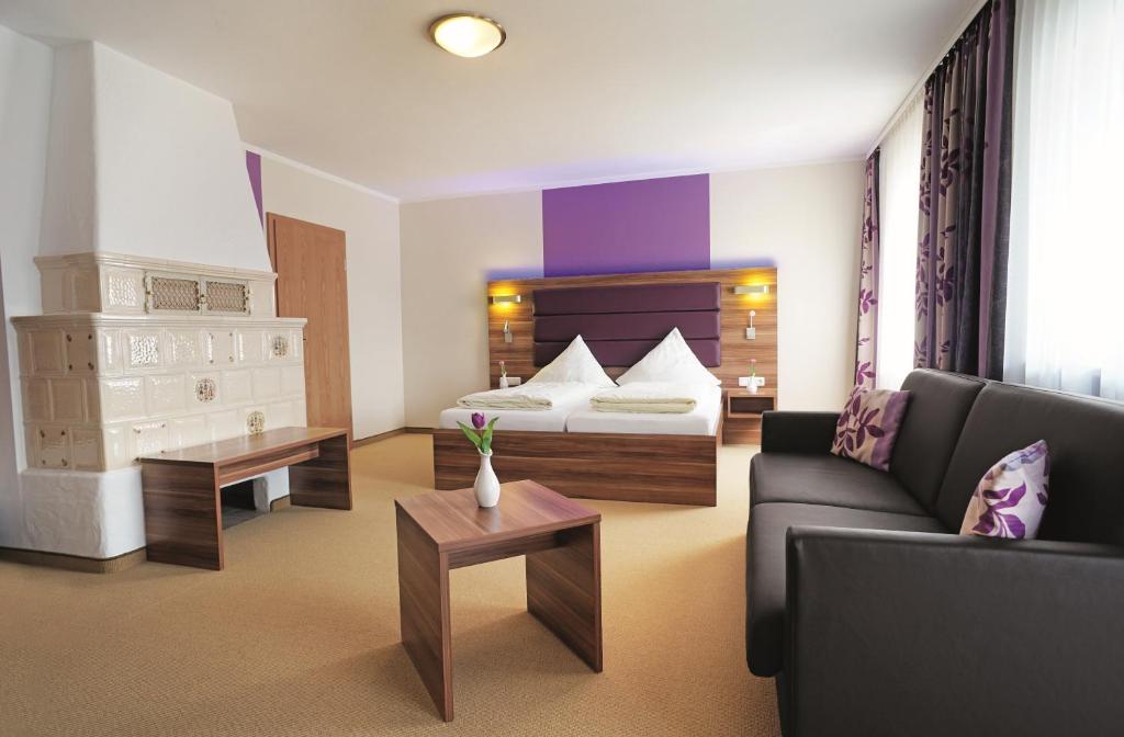 Istumisnurk majutusasutuses Hotel Daimerwirt
