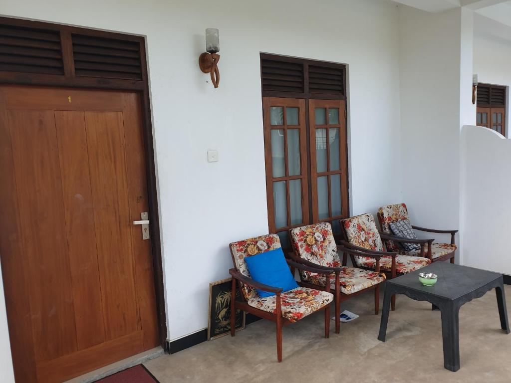 Posezení v ubytování Liyanage Resort