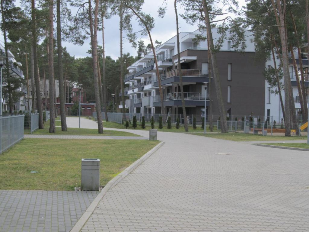 Budynek, w którym mieści się apartament