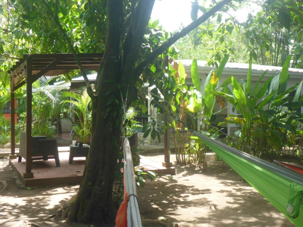 Zahrada ubytování Aracari Garden Hostel