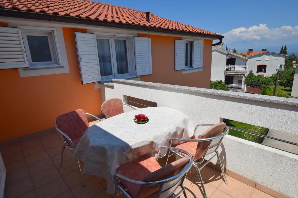 Balkon lub taras w obiekcie Apartments Gabrijel