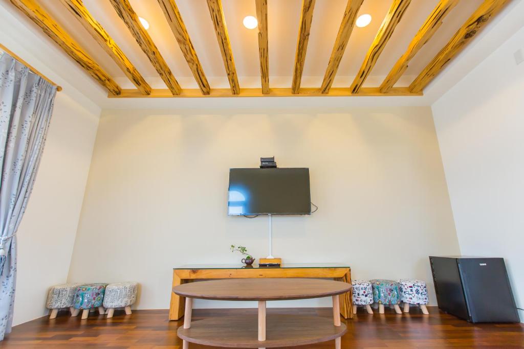 TV a/nebo společenská místnost v ubytování Post-mountain view