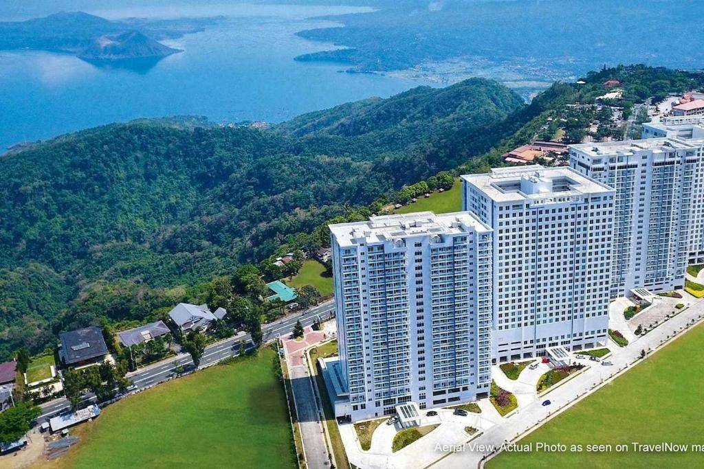 A bird's-eye view of Taal Lake View Wind Residences by SMCo