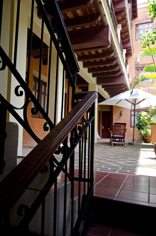 Balkón nebo terasa v ubytování Boutique Hotel Palacio