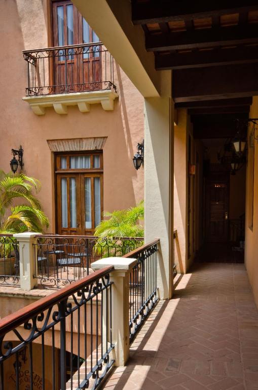 Balkón nebo terasa v ubytování Boutique Hotel Palacio
