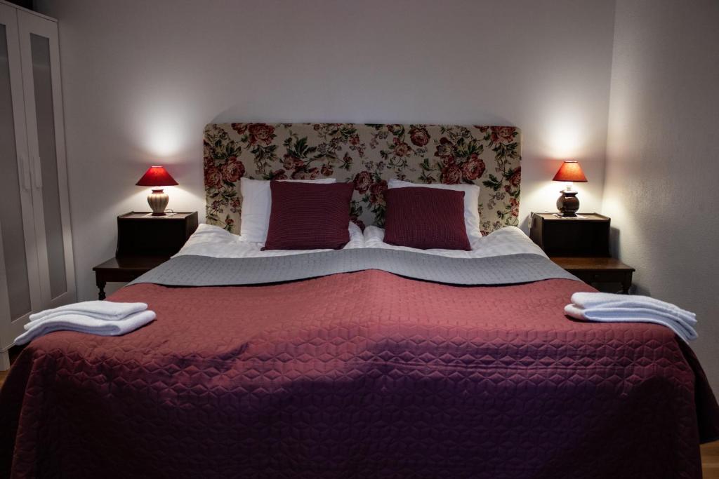 Postel nebo postele na pokoji v ubytování Stora Herrestad B&B