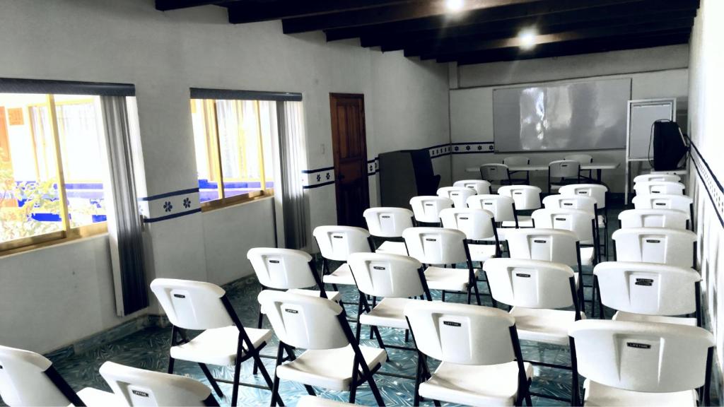 TV o dispositivi per l'intrattenimento presso Hostal Plaza Central