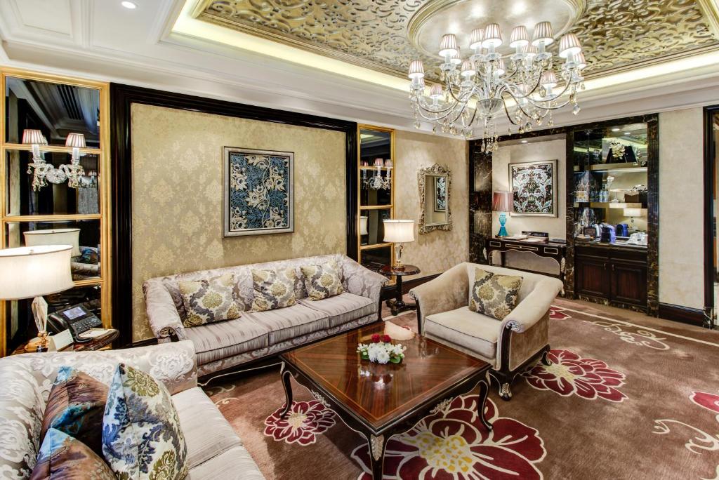 Posezení v ubytování Narcissus Riyadh Hotel & Spa