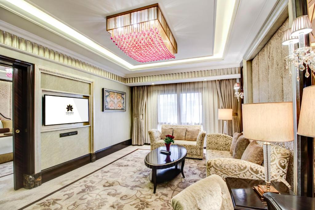 Posezení v ubytování Narcissus Riyadh Hotel & Spa