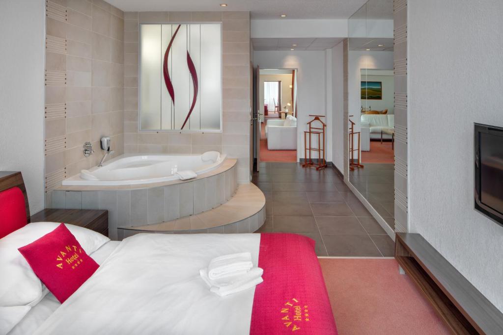 
Presidential Suite with two bedrooms and access to a public relax centre
