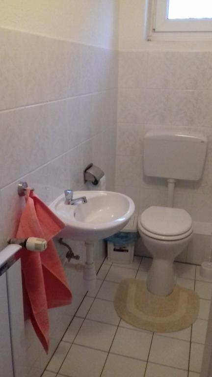 Kúpeľňa v ubytovaní Apartman Venus