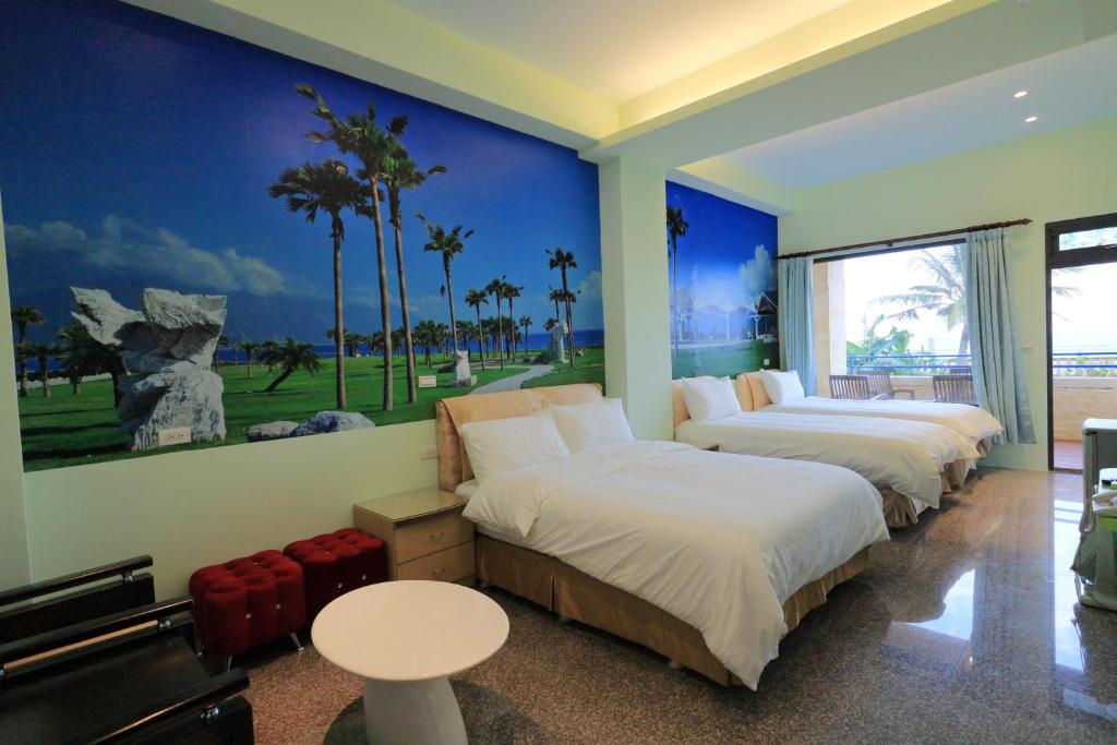Ocean B&B - Pièce Quadruple Avec Balcon