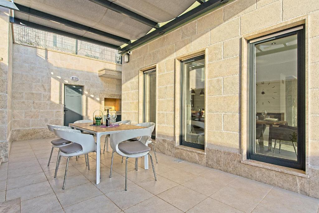 Balkón nebo terasa v ubytování Villa Ulika Makarska