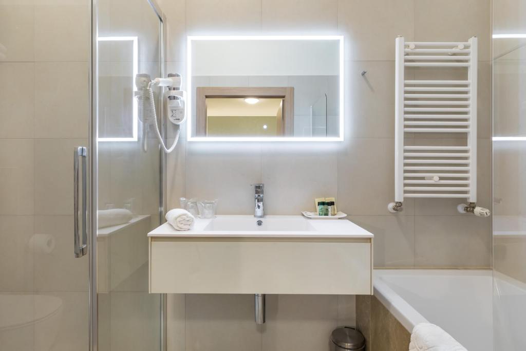 Kupaonica u objektu Hotel Mondo