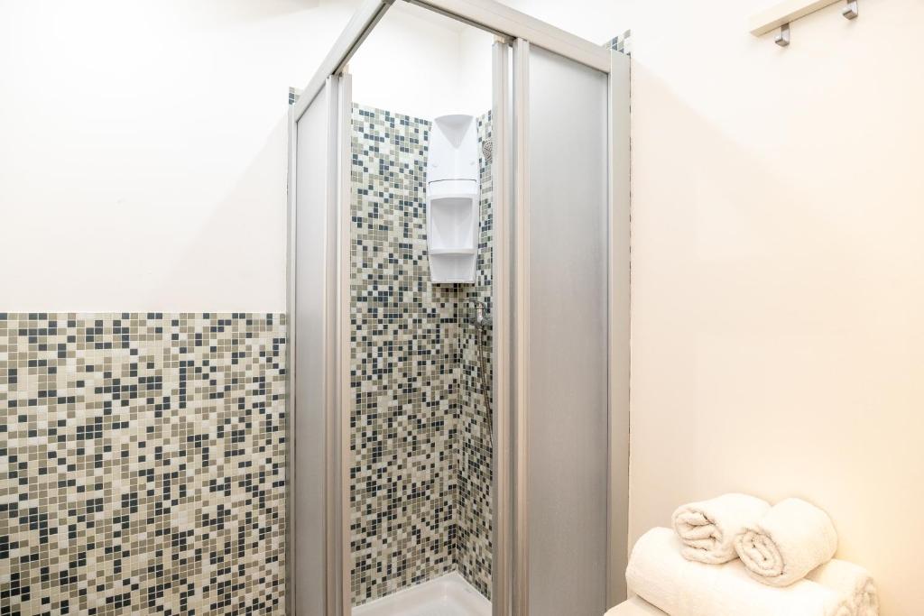 Koupelna v ubytování B&B Accademia