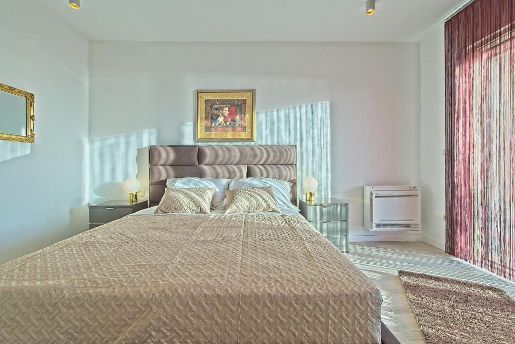 Postel nebo postele na pokoji v ubytování Villa Ulika Makarska