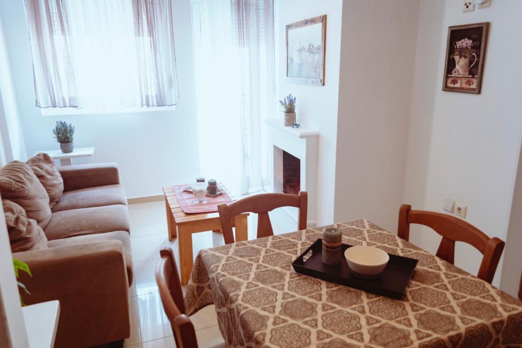 A seating area at Sun Βy Τhe Sea 100m from the beach