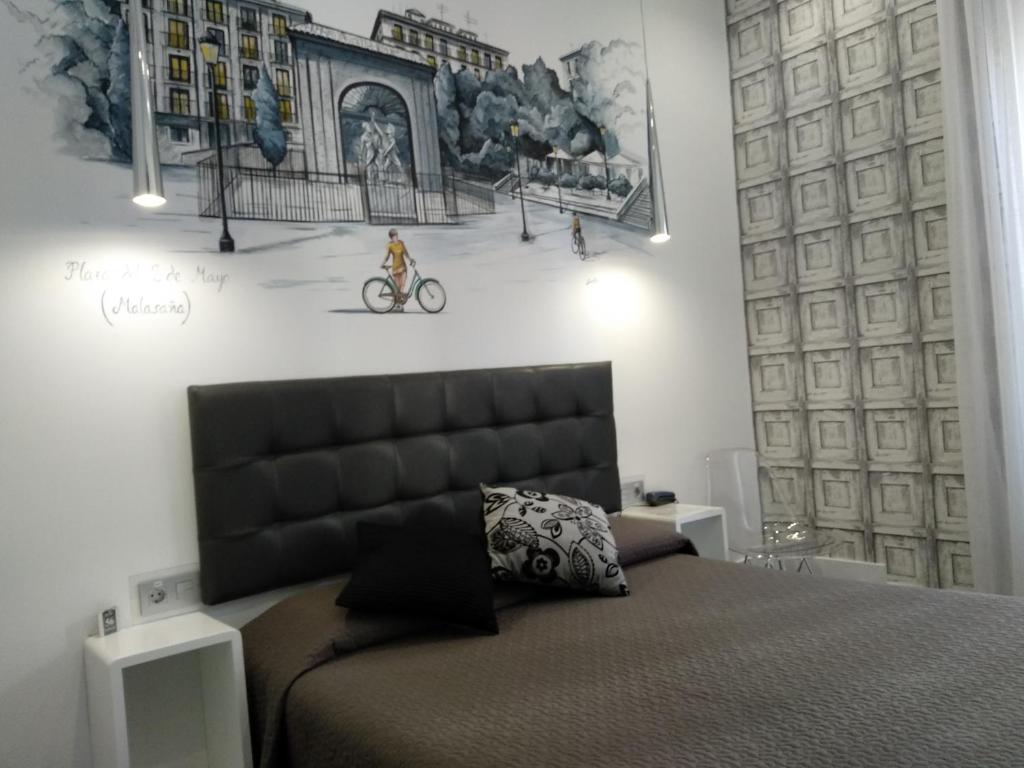 Posezení v ubytování Hostal Lauria
