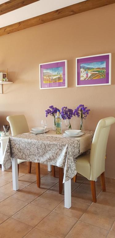 Posezení v ubytování Apartamento La Finca