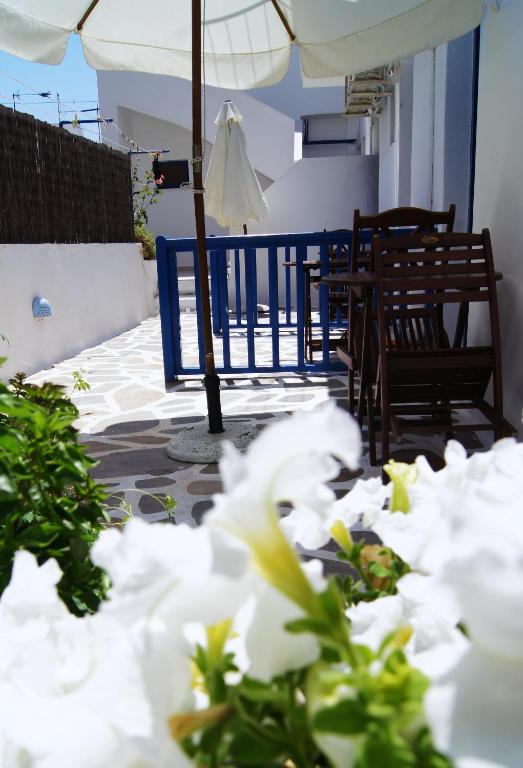 Balkón nebo terasa v ubytování Hotel Apartments Giannis
