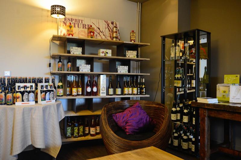 Nápoje v ubytování Logis La Lentillere - Restaurant Côté Parc