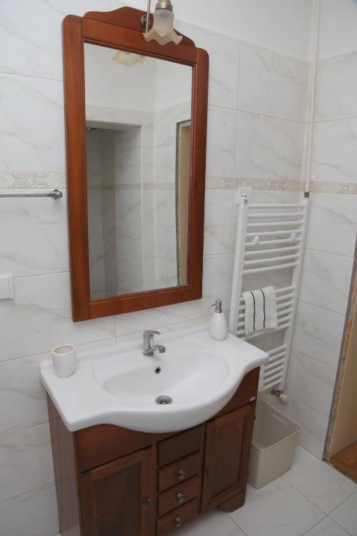 Koupelna v ubytování Mladenovic apartments