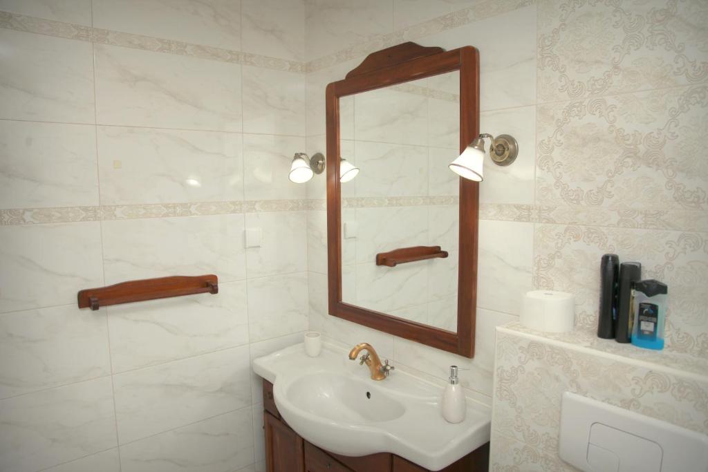 Koupelna v ubytování Mladenovic apartments