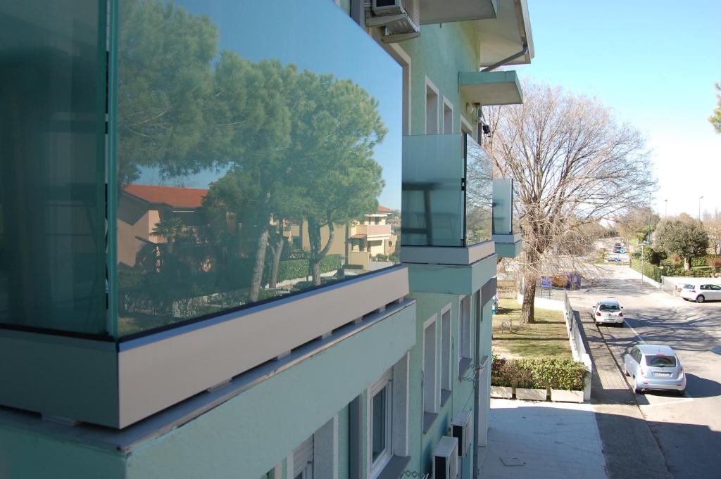 Balkón nebo terasa v ubytování Hotel Irene