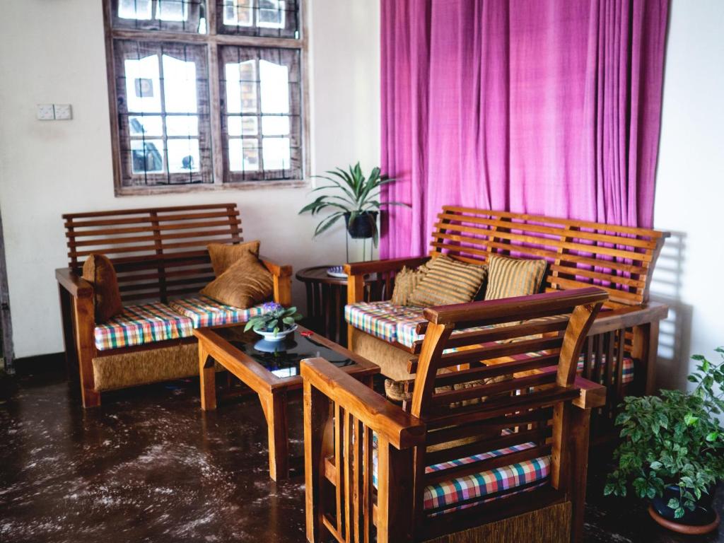 Posezení v ubytování Holiday Stay Inn