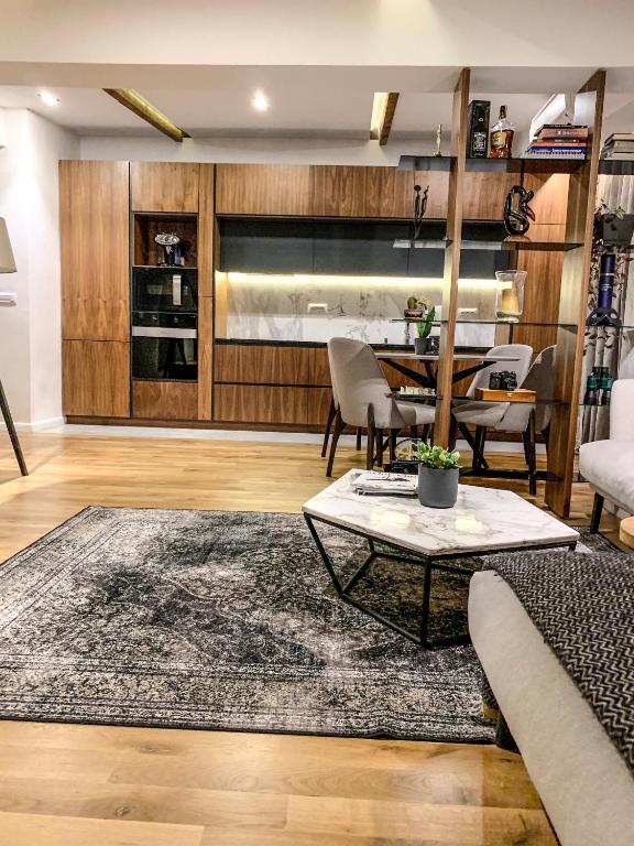 Contemporary apartment with amazing view of Skopje - One-Bedroom Apartment