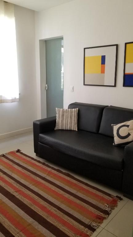 Zona habitable de apartamento en Copacabana - Rua Bolívar - 2 habitaciones - Excelente ubicación