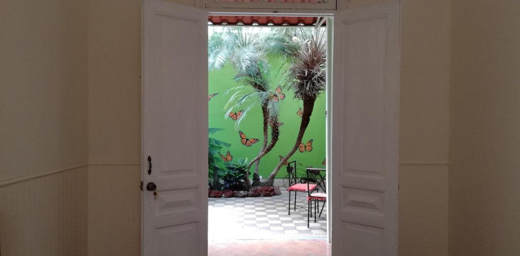Zahrada ubytování Casa Mayela Guest House
