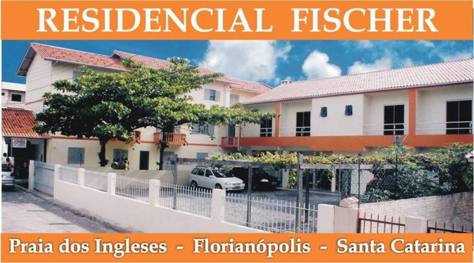 フロリアノポリスにあるPousada Residencial Fischerの住宅群の看板