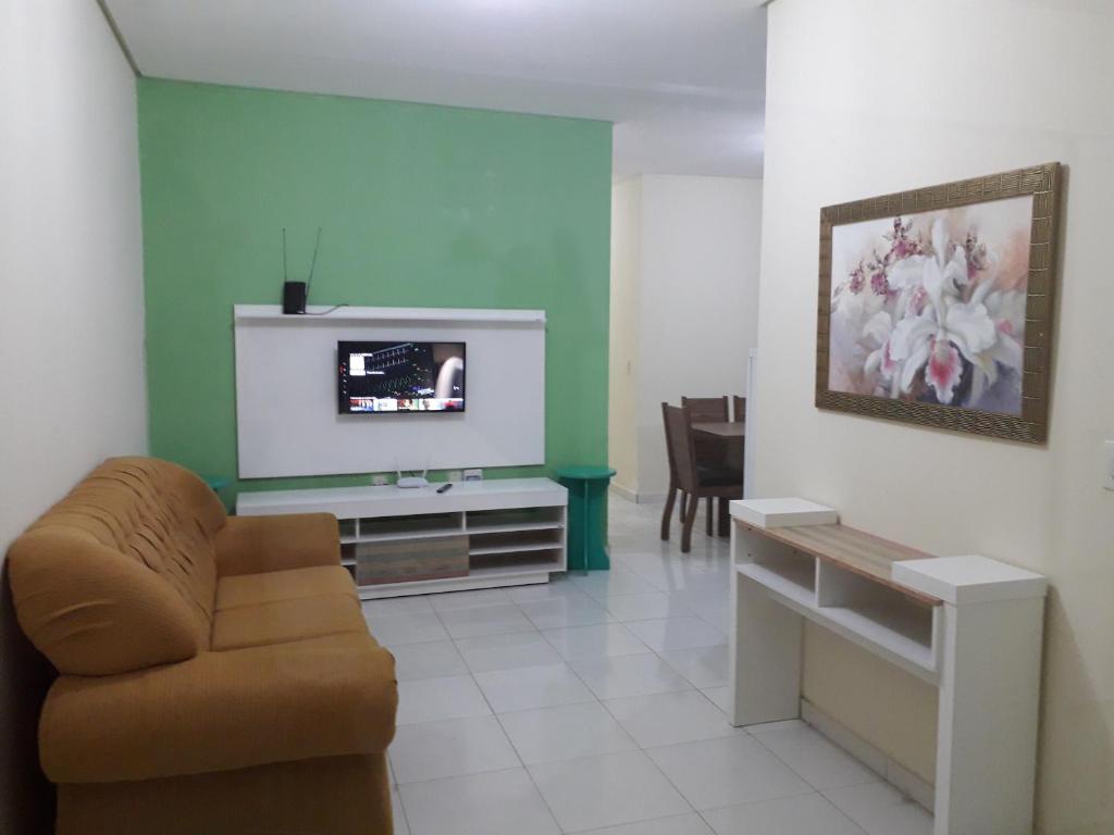 TV a/nebo společenská místnost v ubytování Casa Hospedagem Petrolina