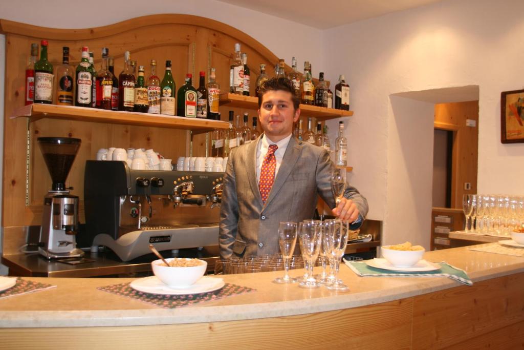 Nápoje v ubytování Dolomiti Hotel Cozzio