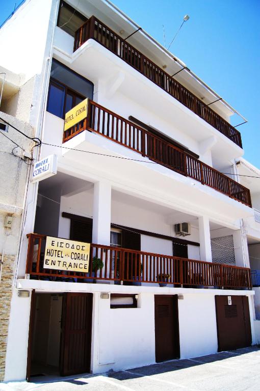 Balkón nebo terasa v ubytování Corali Hotel