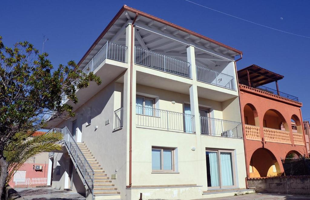Budynek, w którym mieści się apartament