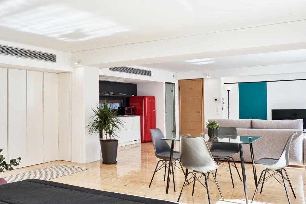 Posedenie v ubytovaní MONO Lofts