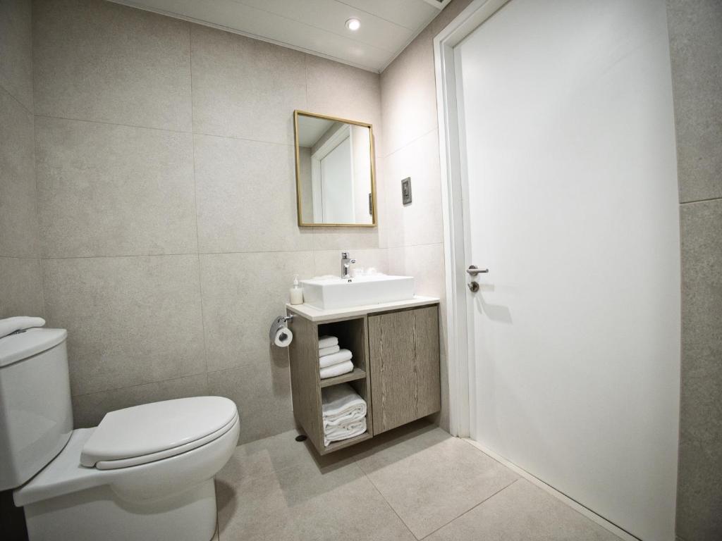Koupelna v ubytování Wifi Boutique Hotel
